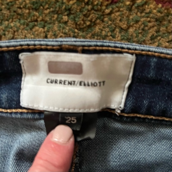 Current/Elliott The Cropped Boot Women’s Jeans size 25 - Picture 4 of 11